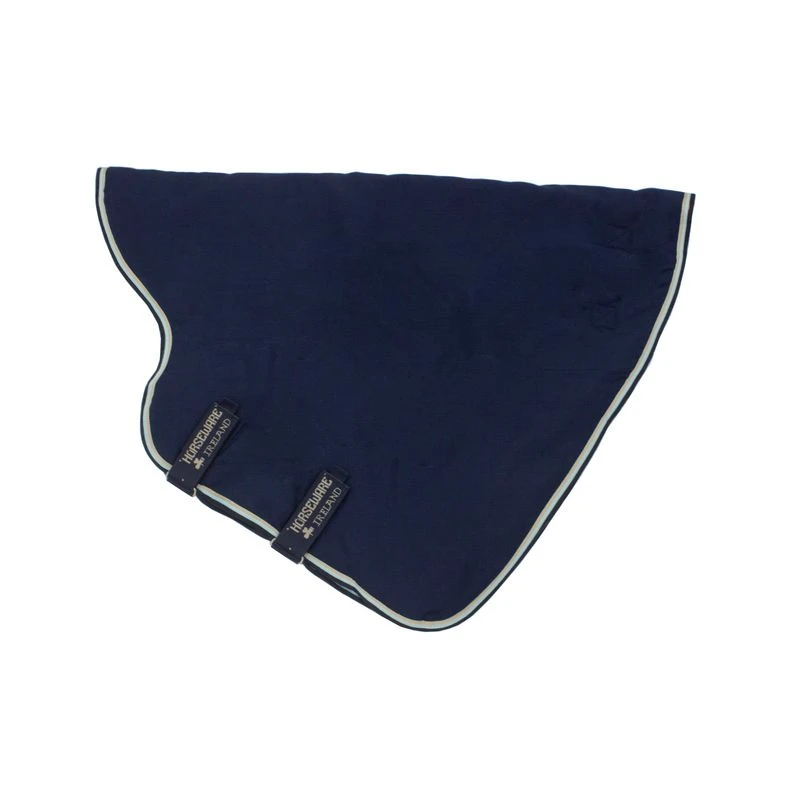 Rambo Optimo Stable Hood 200g - Navy/Beige/Blue/Navy 1 Rambo Optimo Stable Hood 200g - Navy/Beige/Blue/Navy