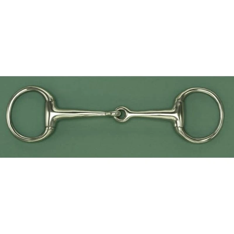 Albacon Jointed Eggbutt Bradoon - German Silver 1 Albacon Jointed Eggbutt Bradoon - German Silver