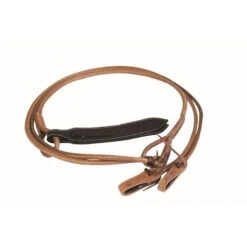 Western Rawhide 5/8" Romal Reins - Harness Leather