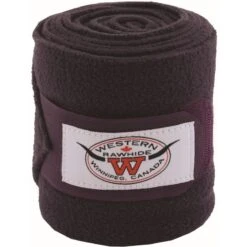 Western Rawhide Anti-Pilling Polo Wraps - Purple