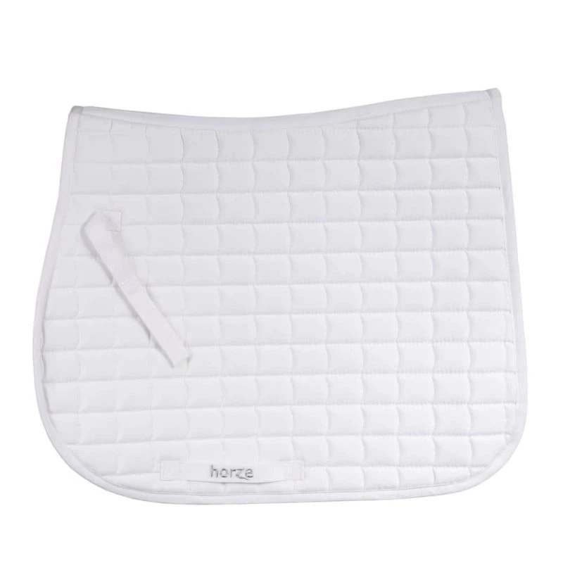 Horze Bristol All Purpose Saddle Pad - White 1 Horze Bristol All Purpose Saddle Pad - White