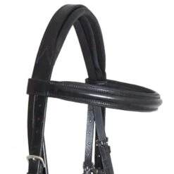 Nunn Finer Charlotte Flash Dressage Bridle - Black -Equestrian supplies 405629 800 800