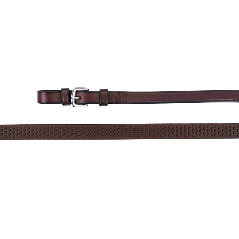 Nunn Finer Soft Grip Pony Reins - Havana 1 Nunn Finer Soft Grip Pony Reins - Havana