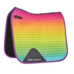 Weatherbeeta Prime Ombre Dressage Saddle Pad - Rainbow Dream