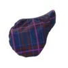 Pessoa Alpine 1200D Saddle Cover - Navy/Magenta Plaid