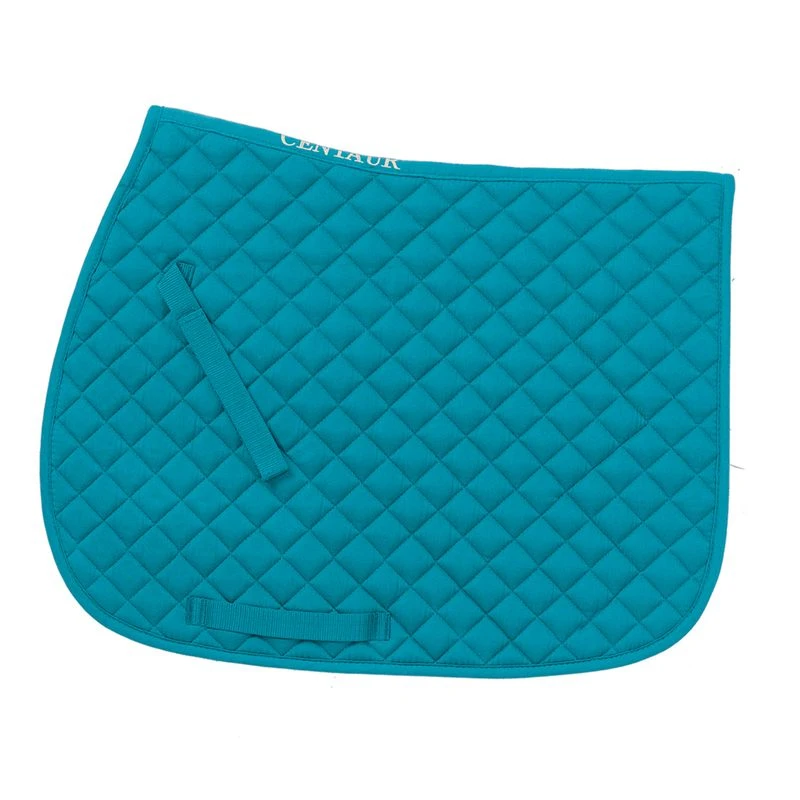 Centaur Imperial Quilted Close Contact Saddle Pad - Teal 1 Centaur Imperial Quilted Close Contact Saddle Pad - Teal
