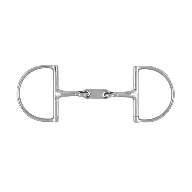 Korsteel Stainless Steel Dr Bristol Hunter Dee Ring Snaffle Bit 1 Korsteel Stainless Steel Dr Bristol Hunter Dee Ring Snaffle Bit