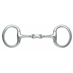 Shires French Link Eggbutt - Stainless Steel