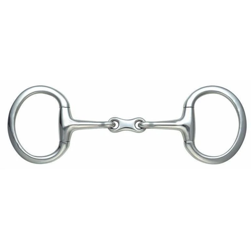 Shires French Link Eggbutt - Stainless Steel 1 Shires French Link Eggbutt - Stainless Steel