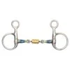 Shires Iron Hanging Cheek W/Roller - Blue Sweet Iron