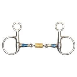 Shires Iron Hanging Cheek W/Roller - Blue Sweet Iron
