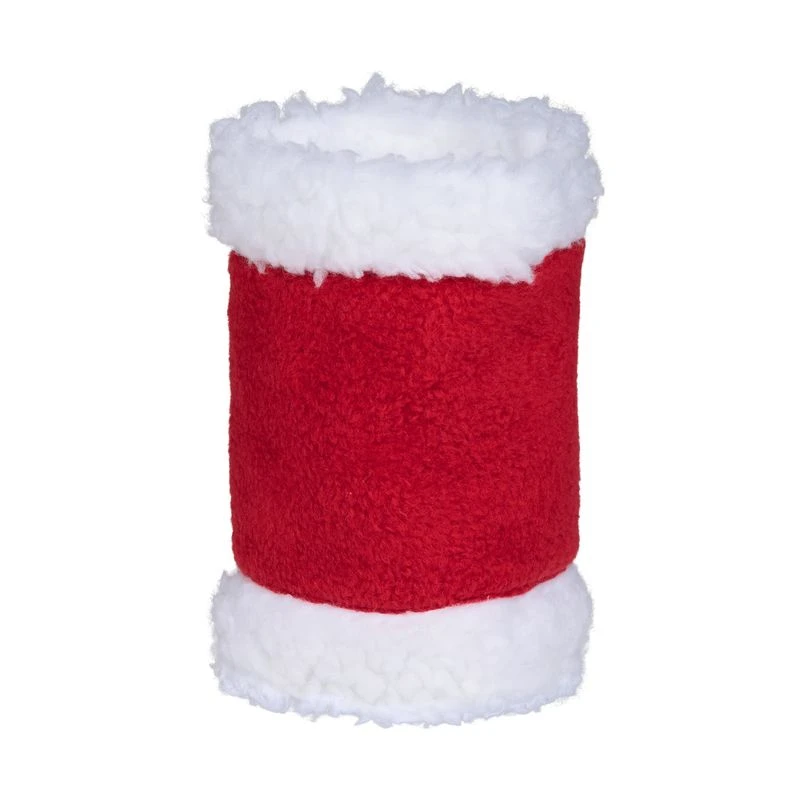 Horze Santa 4 Piece Leg Wraps - Red 2 Horze Santa 4 Piece Leg Wraps - Red - Image 2