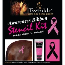 Twinkle Breast Cancer Awareness Stencil Kit - Pink