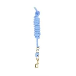 Perri's 5/8" Nylon Lead W/Snap - Sky Blue