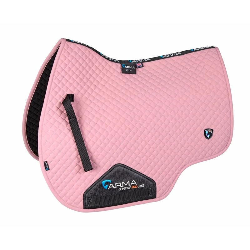Shires ARMA Luxe Saddle Pad - Dusty Pink 1 Shires ARMA Luxe Saddle Pad - Dusty Pink