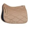 B Vertigo Laurel Dressage Saddle Pad - Tiger's Eye Brown