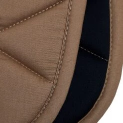 B Vertigo Laurel Dressage Saddle Pad - Tiger's Eye Brown -Equestrian supplies 532987 800 800