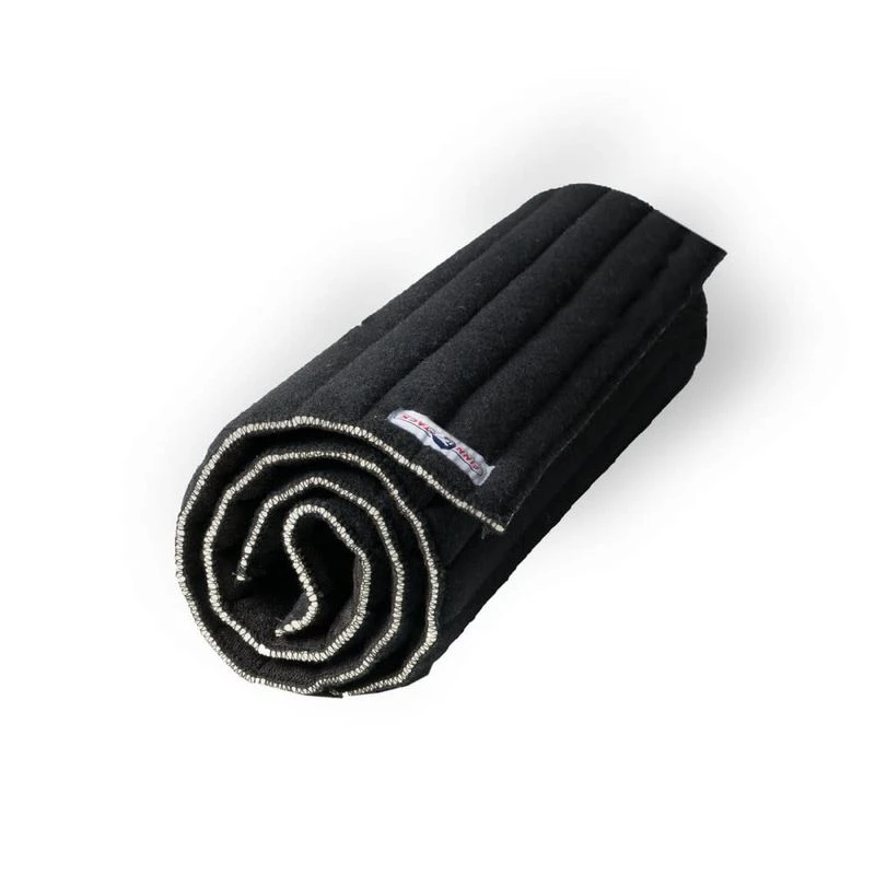 Finntack Comfort Leg Wraps - Black 2 Finntack Comfort Leg Wraps - Black - Image 2