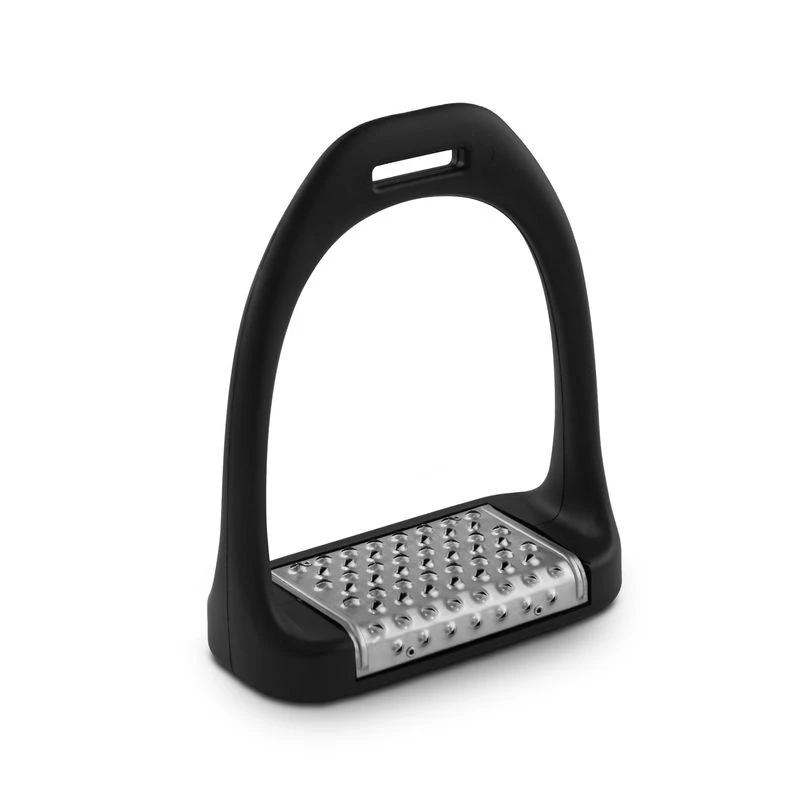 Royal Rider Perfect Stirrups - Black/Stainless Steel Pad 1 Royal Rider Perfect Stirrups - Black/Stainless Steel Pad