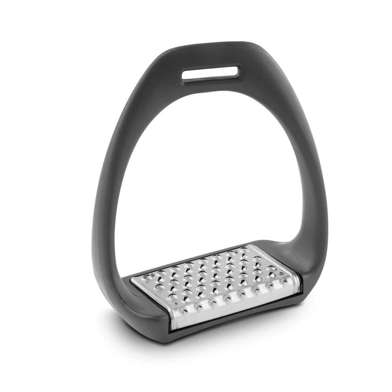 Royal Rider T3 Stirrups - Grey/Aluminum Pad 1 Royal Rider T3 Stirrups - Grey/Aluminum Pad