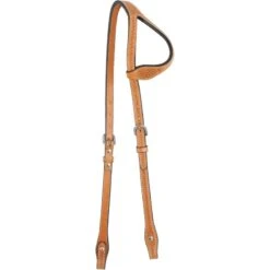 Western Rawhide Tool Strap One Ear Headstall - Golden