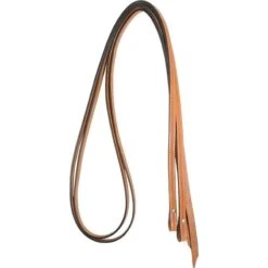 Western Rawhide Country Legend Split Reins With Basket Tooling - Golden