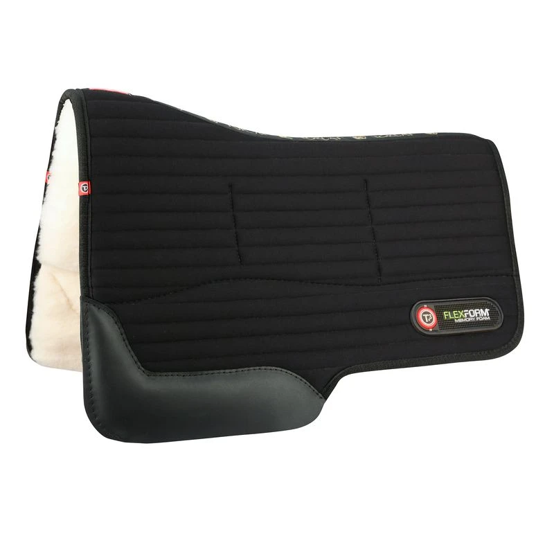 T3 WoolBack FlexForm Barrel Pad W/Shims - Black 1 T3 WoolBack FlexForm Barrel Pad W/Shims - Black