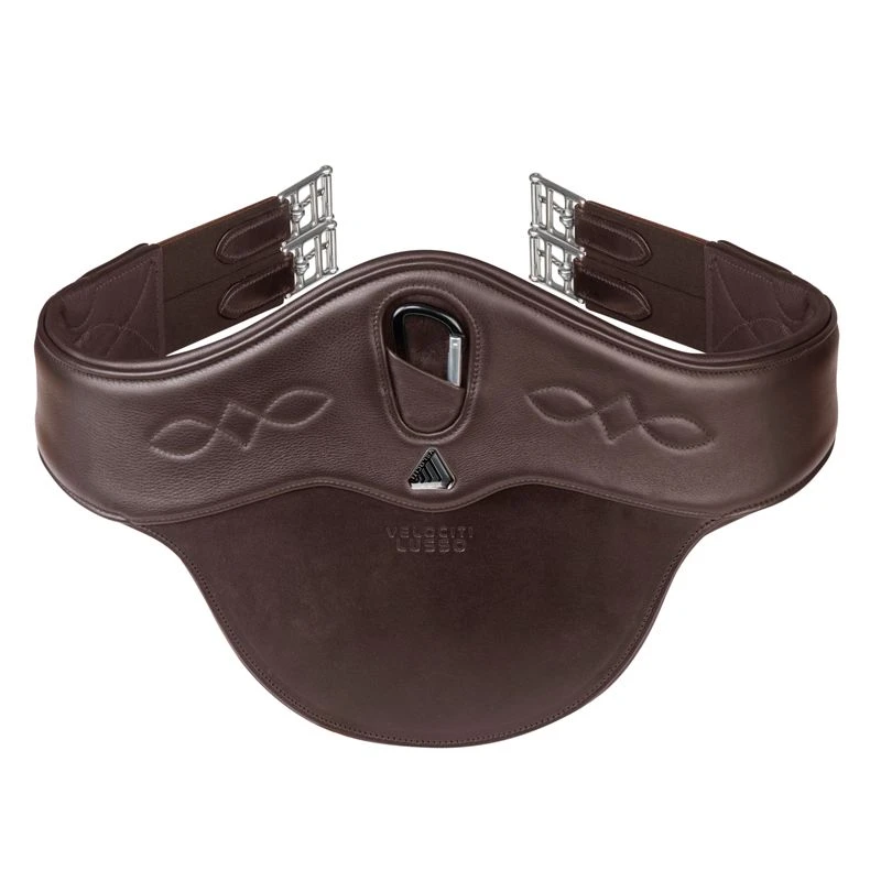 Shires Velociti Lusso Stud Girth - Havana 1 Shires Velociti Lusso Stud Girth - Havana