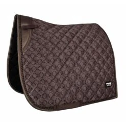 Fair Play Maxx Bit Dressage Saddle Pad - Taupe Grey
