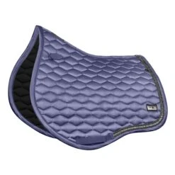 Fair Play Hexagon Arrow Jump Saddle Pad - Steel Blue