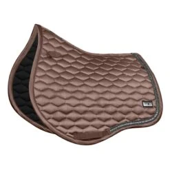 Fair Play Hexagon Arrow Jump Saddle Pad - Taupe Grey