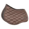 Fair Play Azuryt Ceramic RoseGold Jump Saddle Pad - Taupe Grey